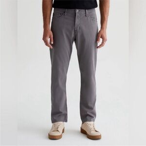 AG Adriano Goldschmied The Graduate Tailored Leg Jeans Size 36 x 30 in Dark Gray